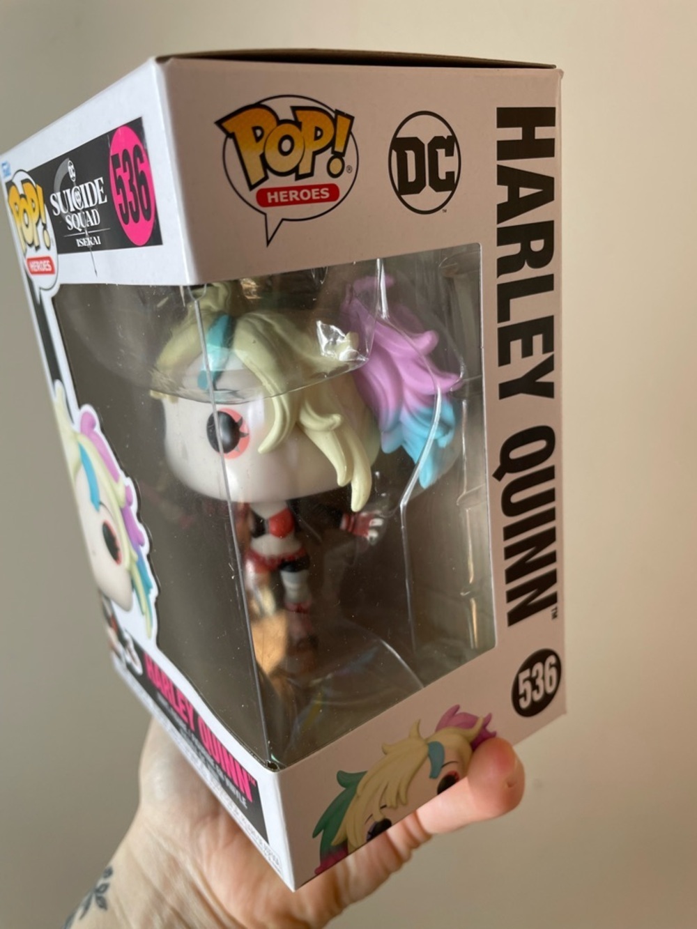 Funko Pop! Harley Quinn from the DC Suicide Squad Isekai #536 - Picture 2 of 4